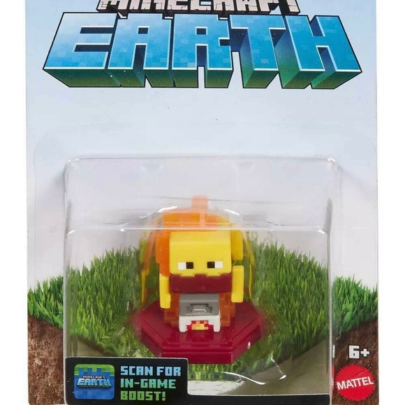 Minecraft Earth Boost Mini Figure Toy Smelting Blaze Mojang - Picture 2 of 7